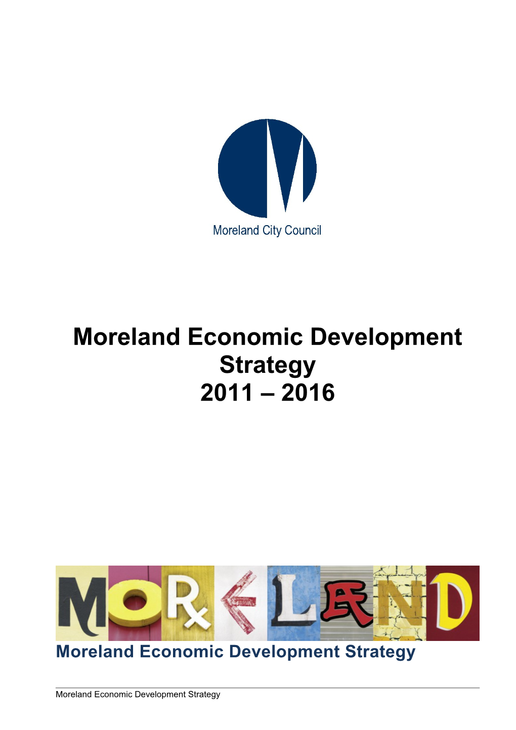 Moreland Economic Development Strategy