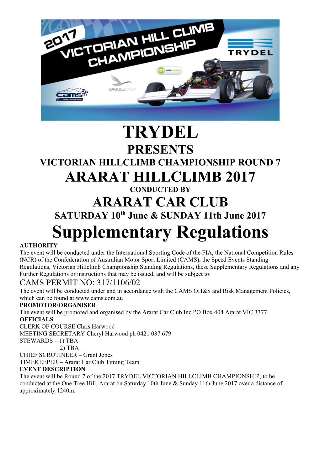 Victorian Hillclimb Championship Round 7