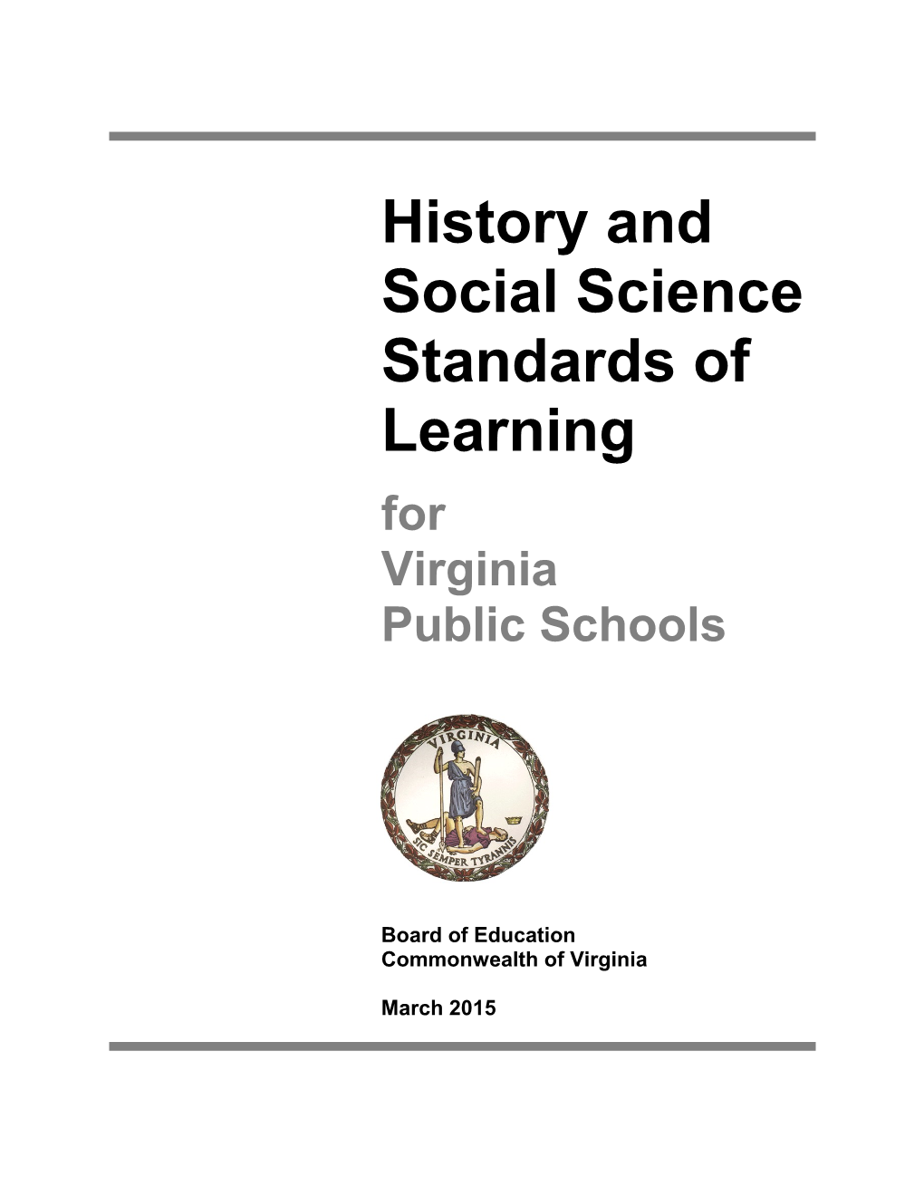 History and Social Science