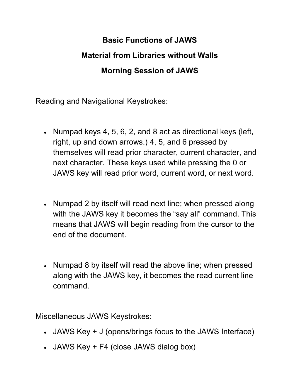 Material from Libraries Without Walls