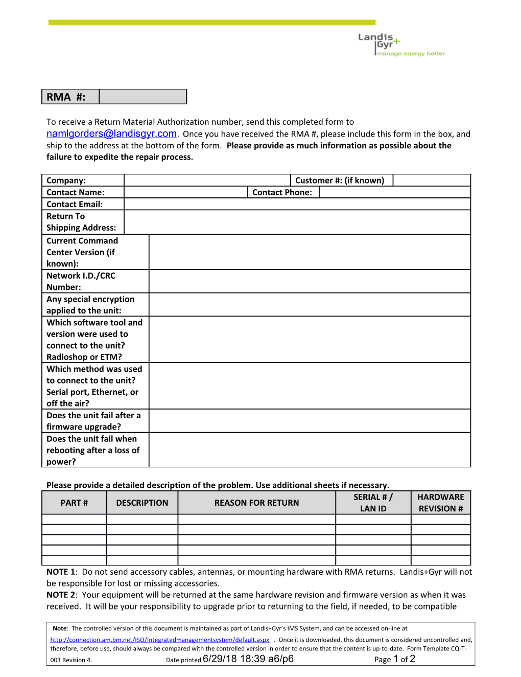 RF RMA Form 2015 s1