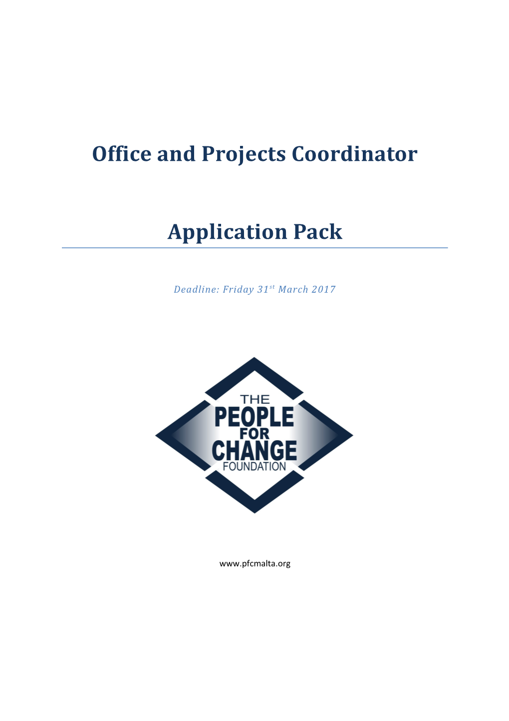 Office and Projects Coordinator