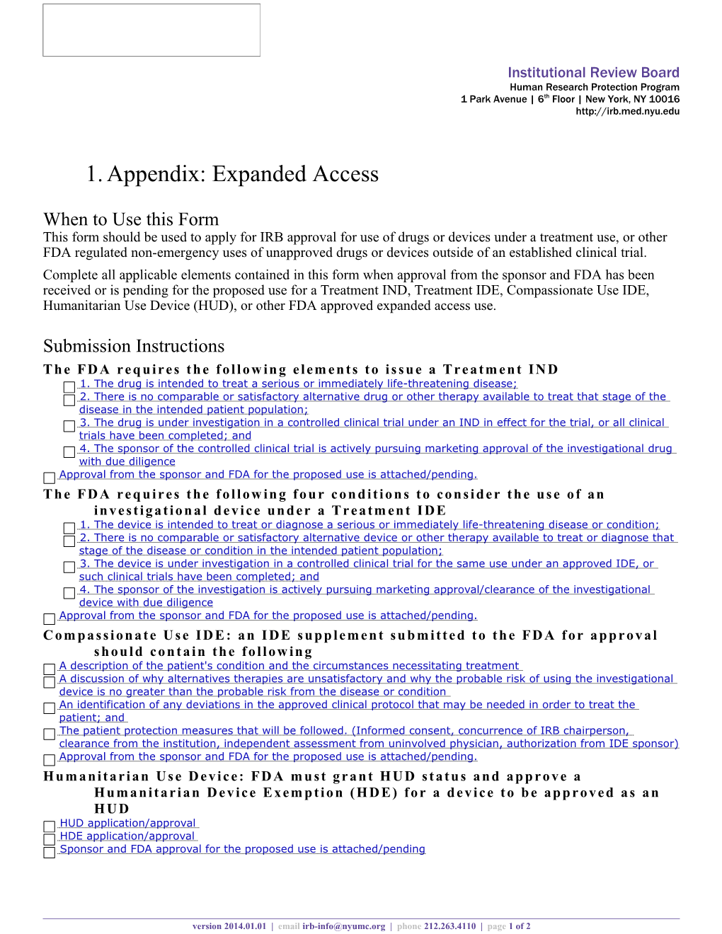 Office of Institutional Board of Research Associates