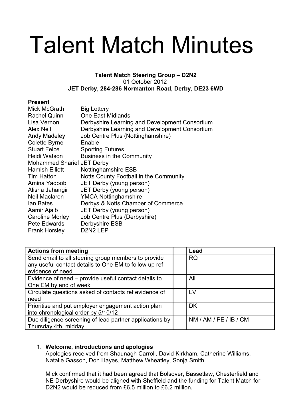 Derbyshire Learning & Development Consortium s1