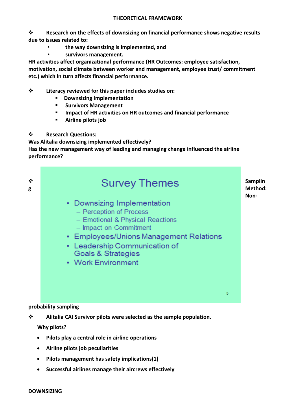 Theoretical Framework