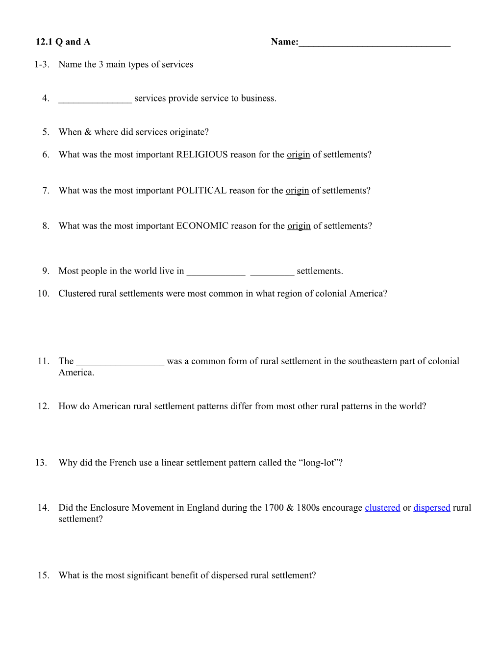 Match the Terms on the Right with the Correct Definition on the Left