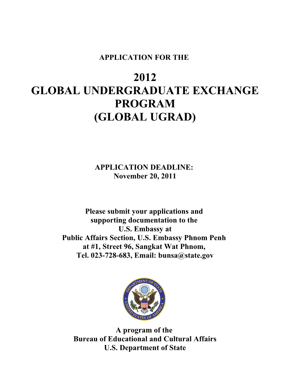 Global Undergraduate Exchange Program