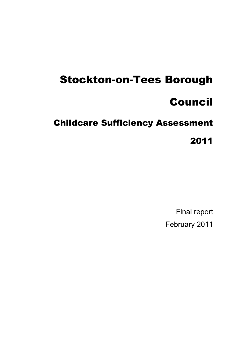 Stockton-On-Tees Borough Council