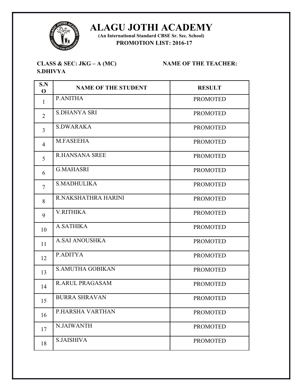 An International Standard CBSE Sr. Sec. School