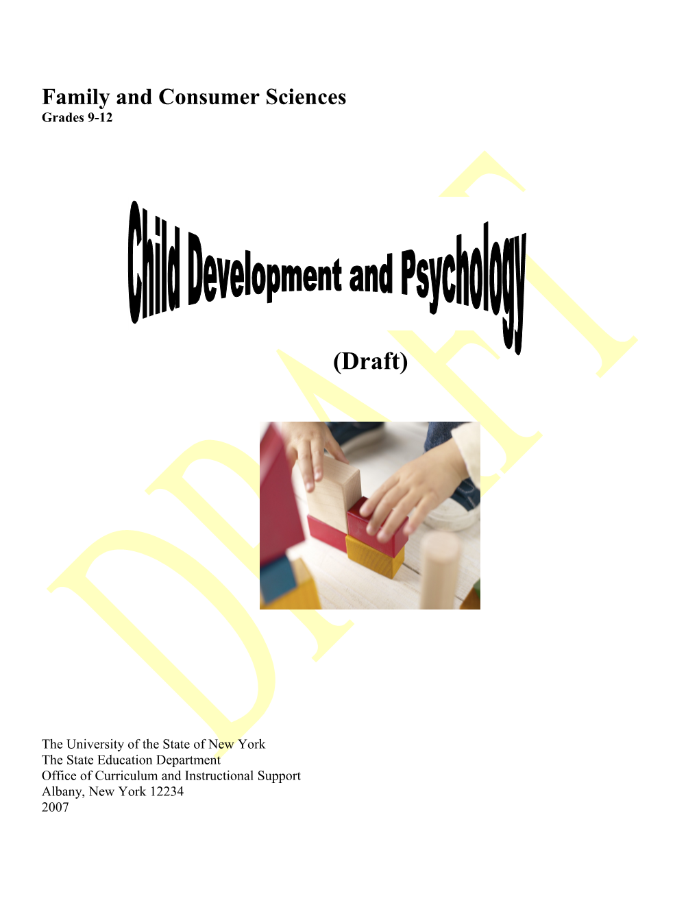 Course: Child Development