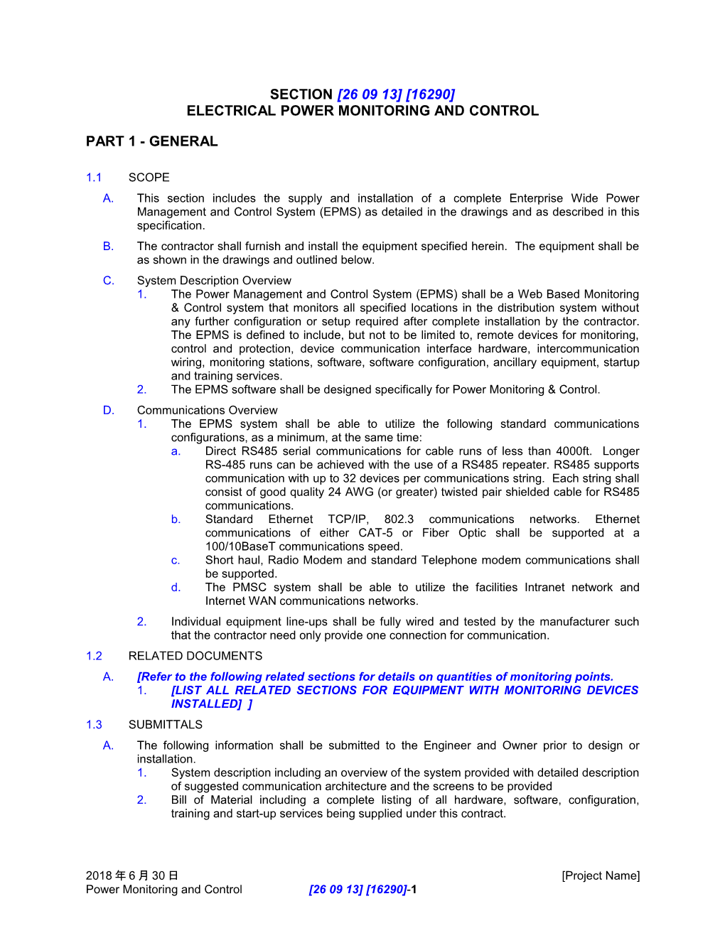 Electrical Power Monitoring and Control s2