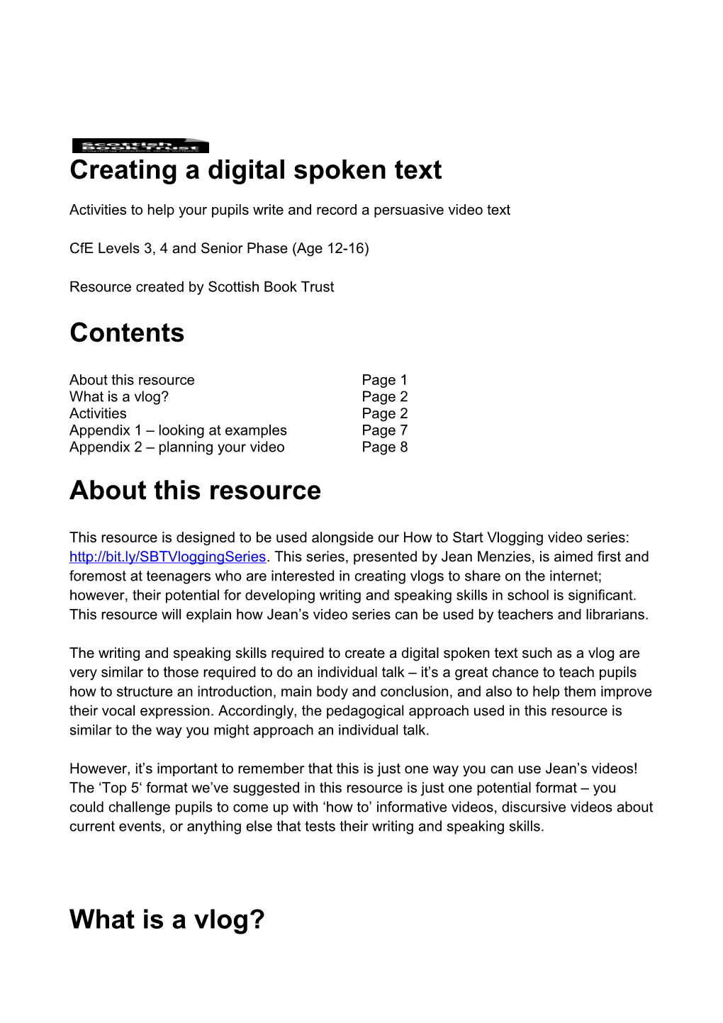 Creating a Digital Spoken Text