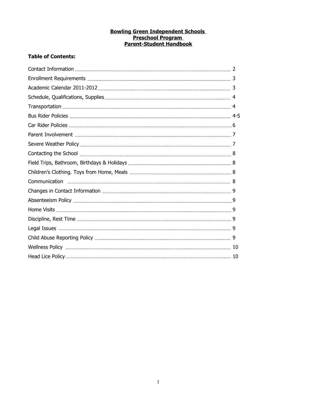 Bowling Green Independent Schools s1