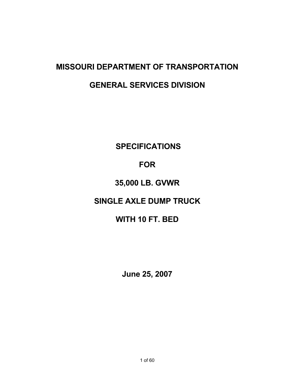 Missouri Department of Transportation s3