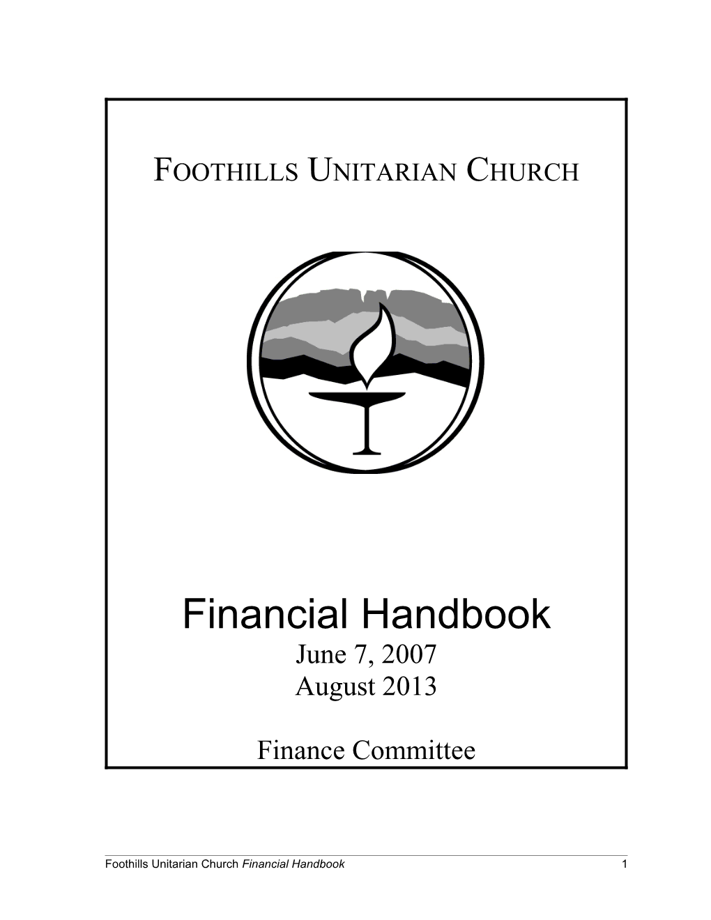 Foothills Unitarian Church