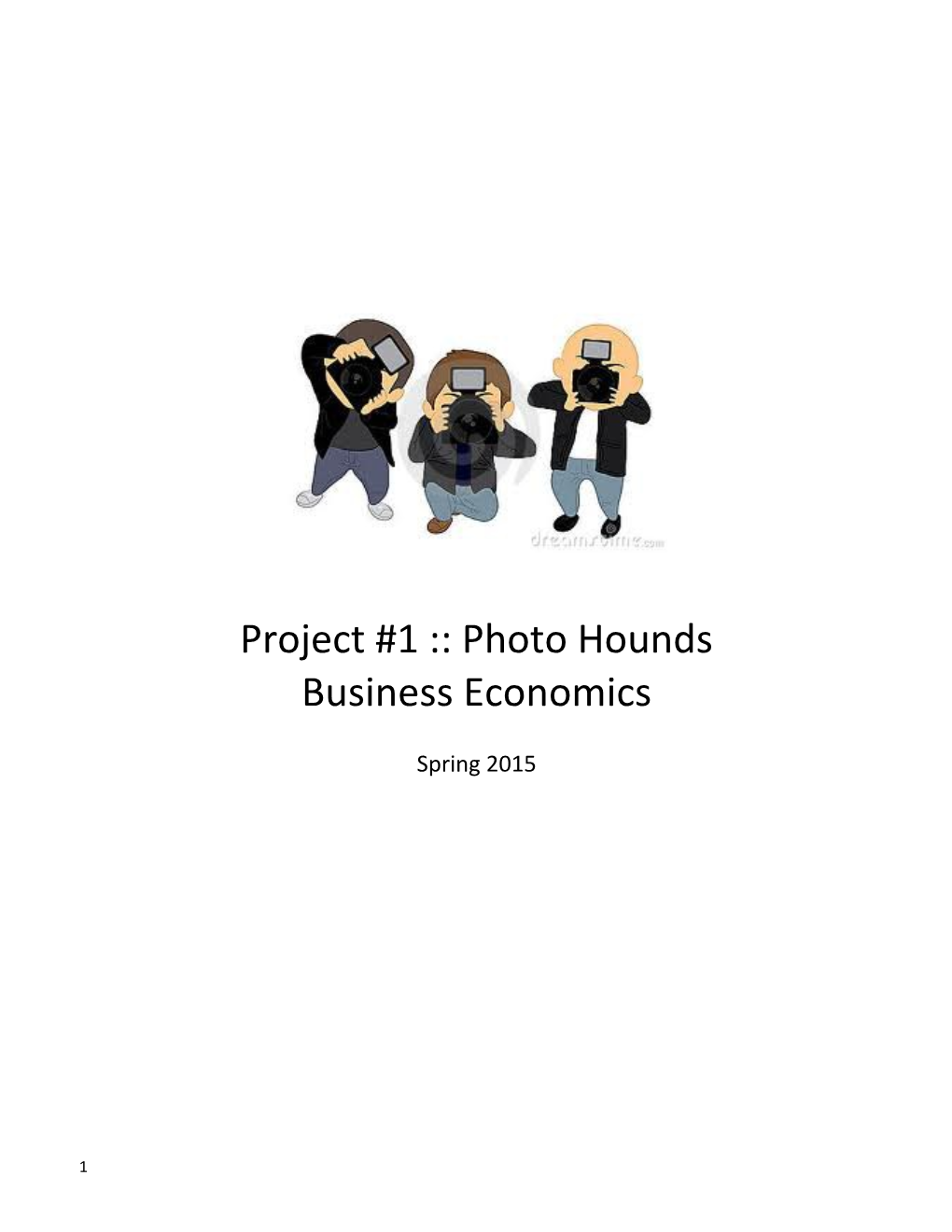 Project #1 Photo Hounds