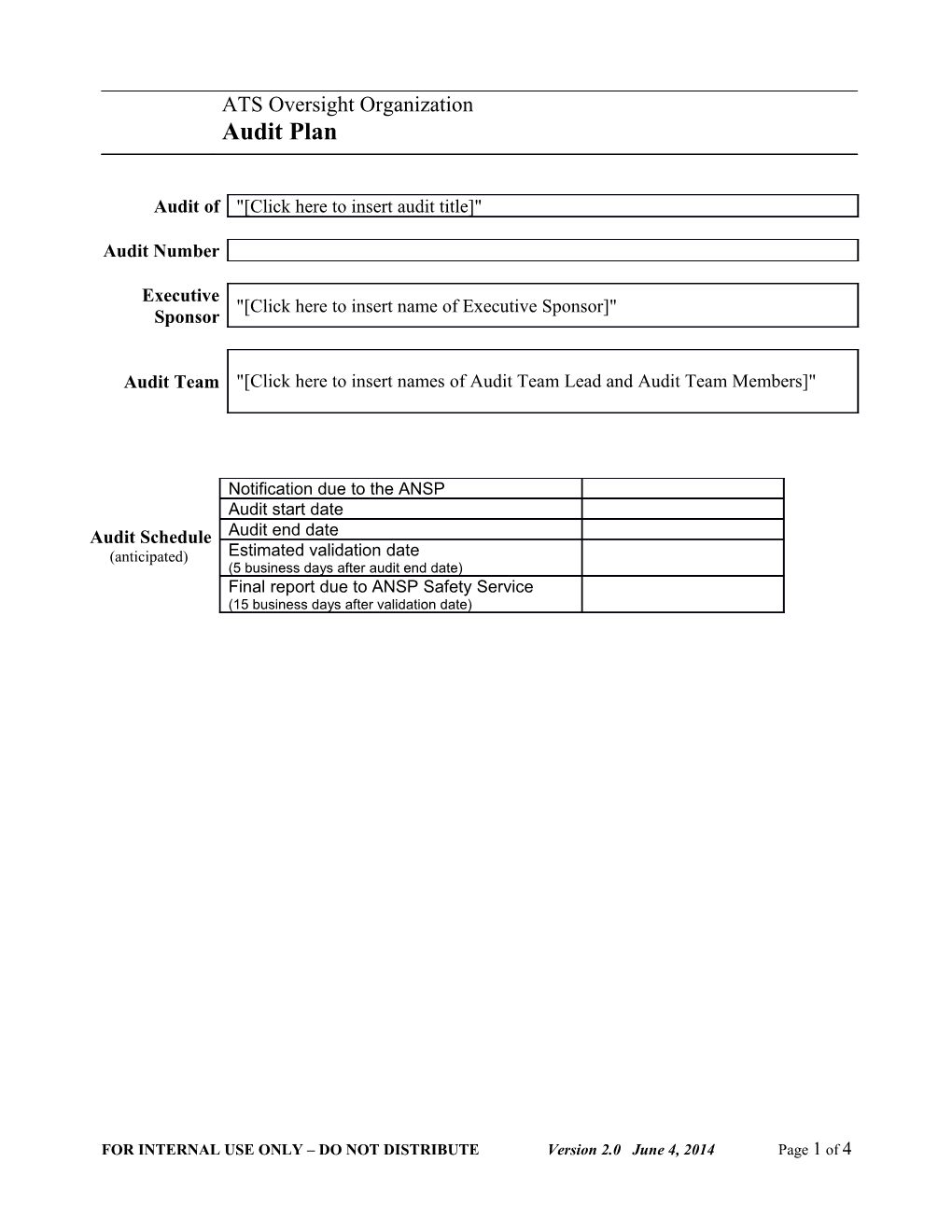 ADT-FY15-014 - AOV Audit Plan