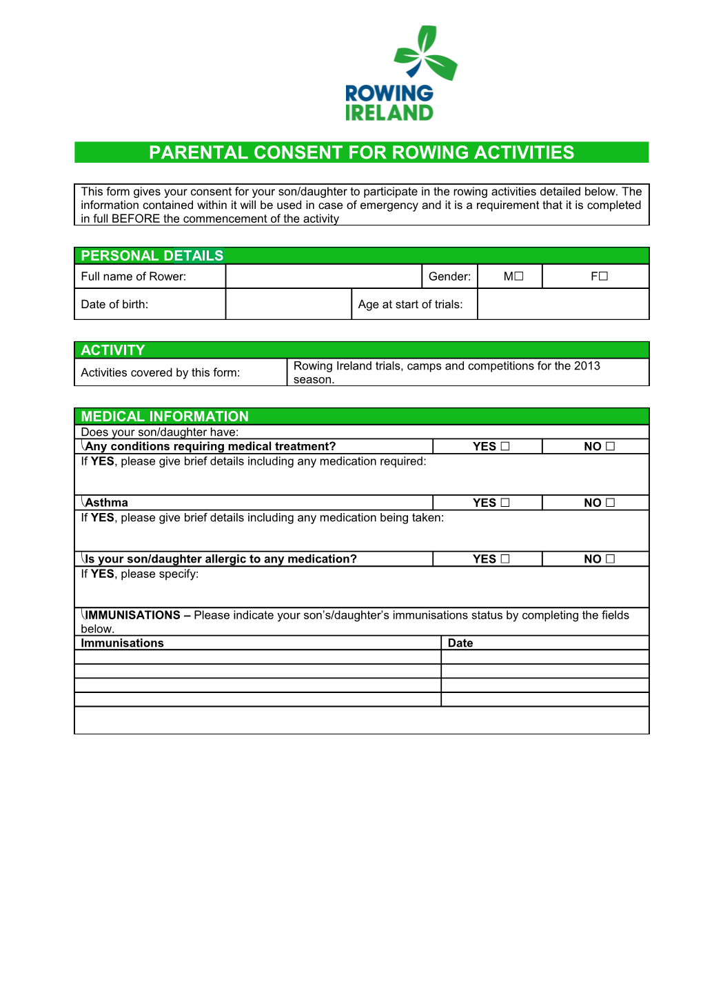 Strategy Statement for Juniors 2009