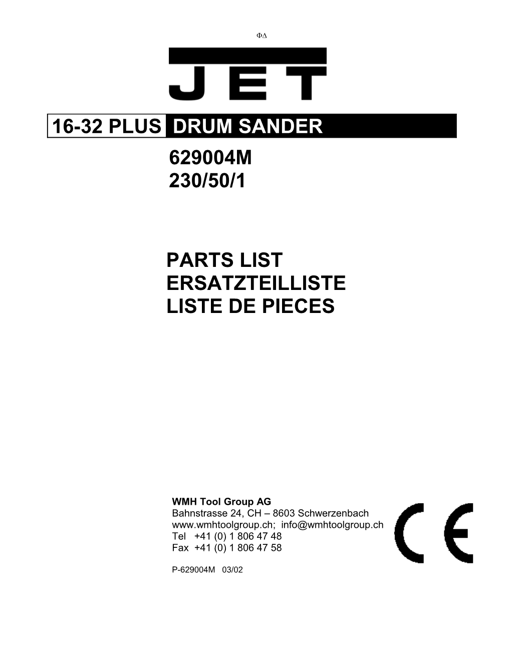 Parts List for The