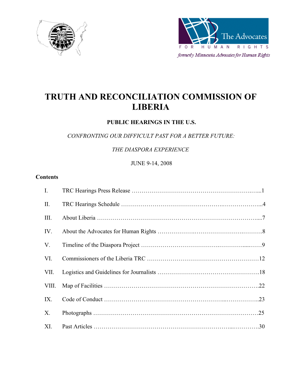 Truth and Reconciliation Commission of Liberia