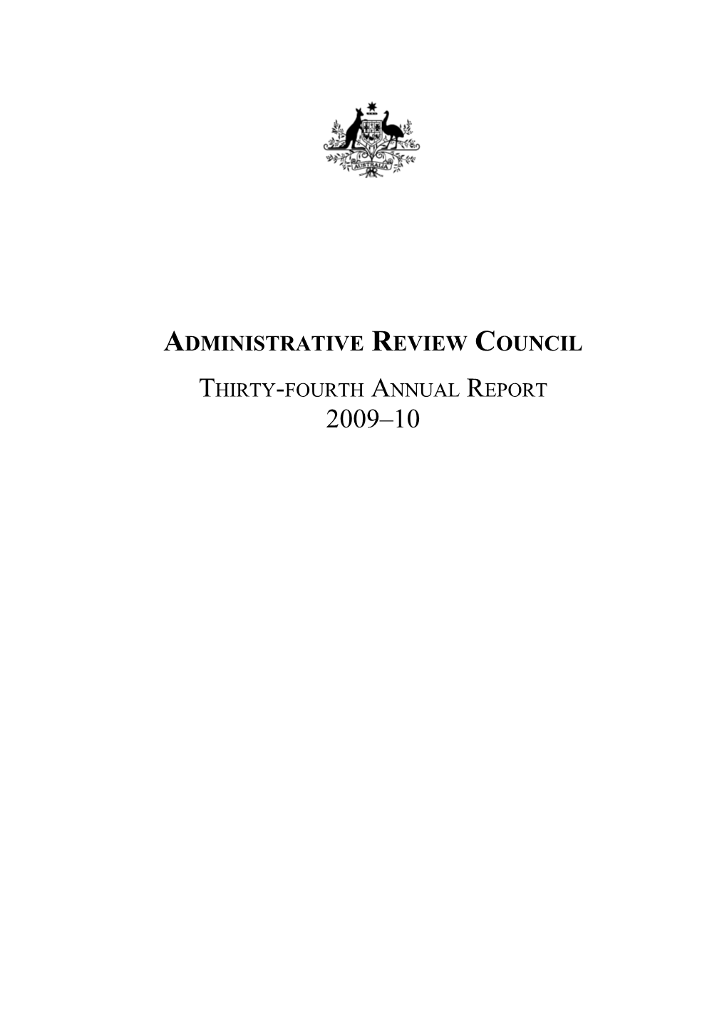 ARC Annual Report 09-10