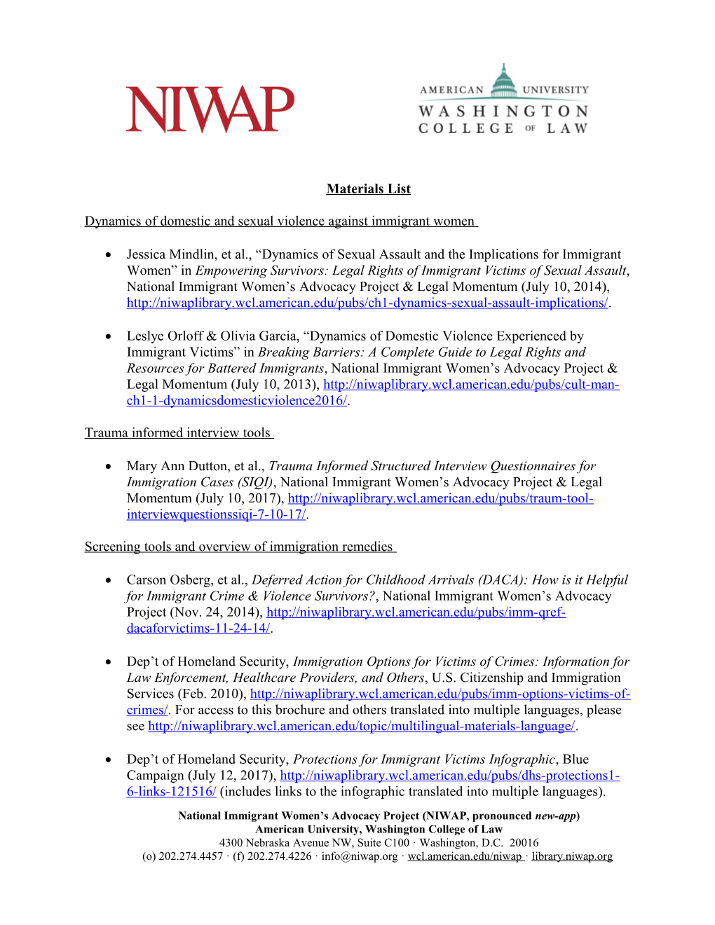 Dynamics of Domestic and Sexual Violence Against Immigrant Women