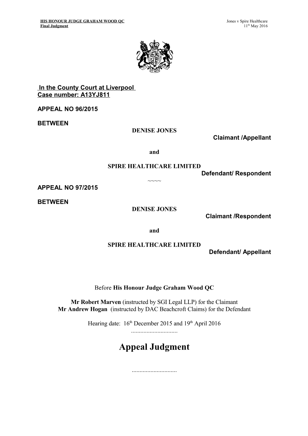 High Court Judgment Template s12