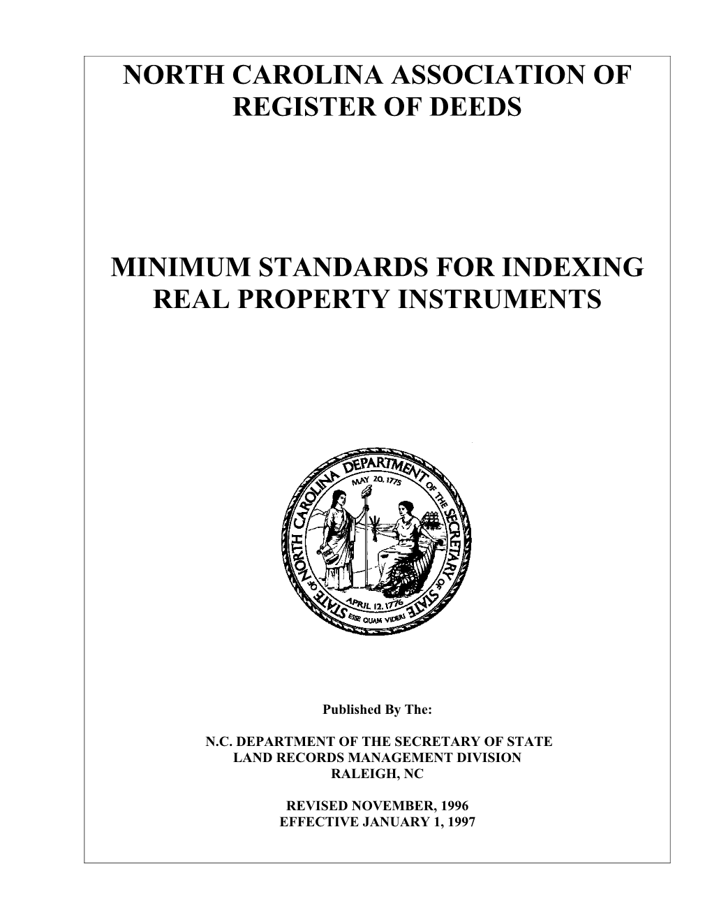 1.	Posted Index Rules