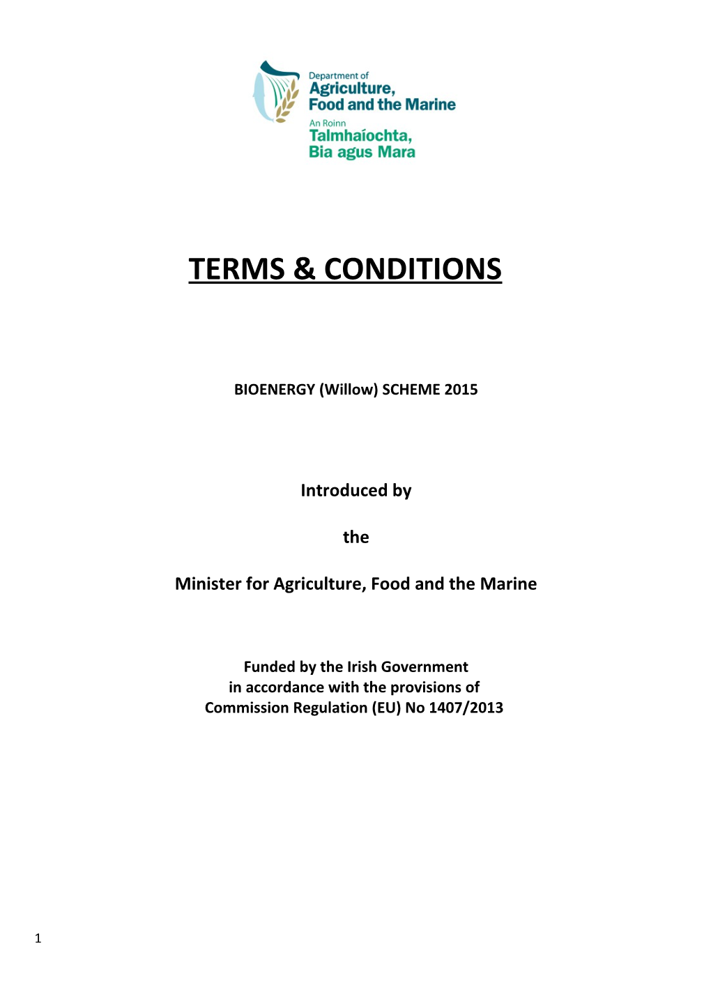 Targeted Agricultural Modernistation Scheme (Tams)