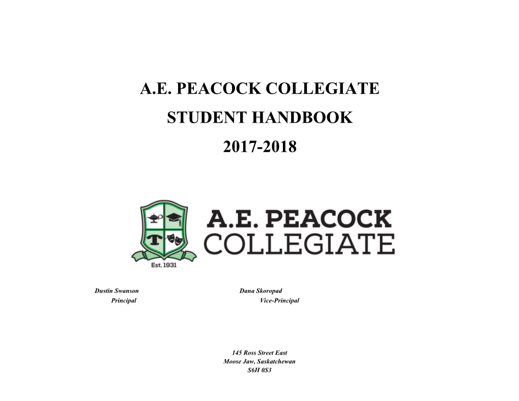 A.E. Peacock Collegiate