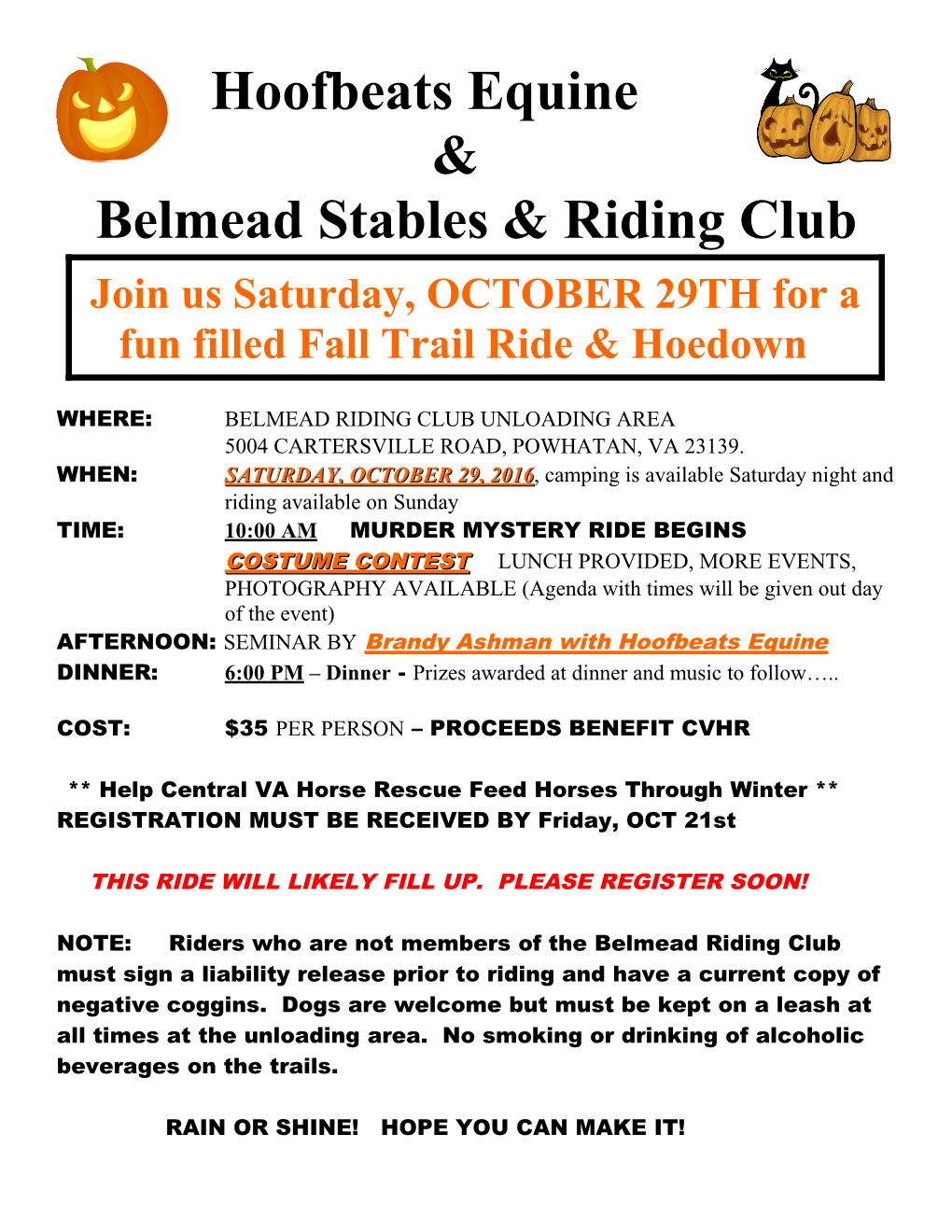 Belmead Stables & Riding Club