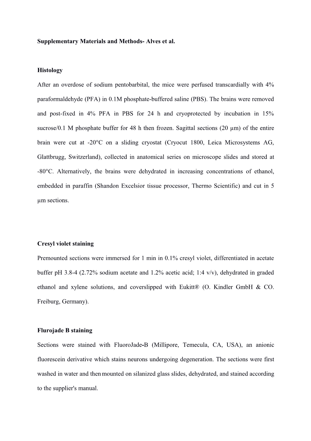 Supplementary Materials and Methods- Alves Et Al