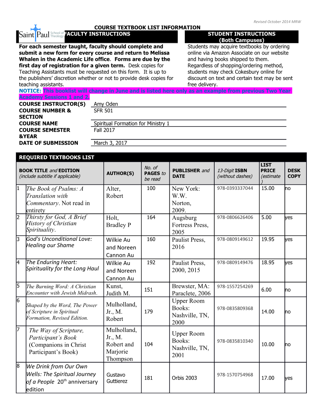 Spst Textbook Order Form s1