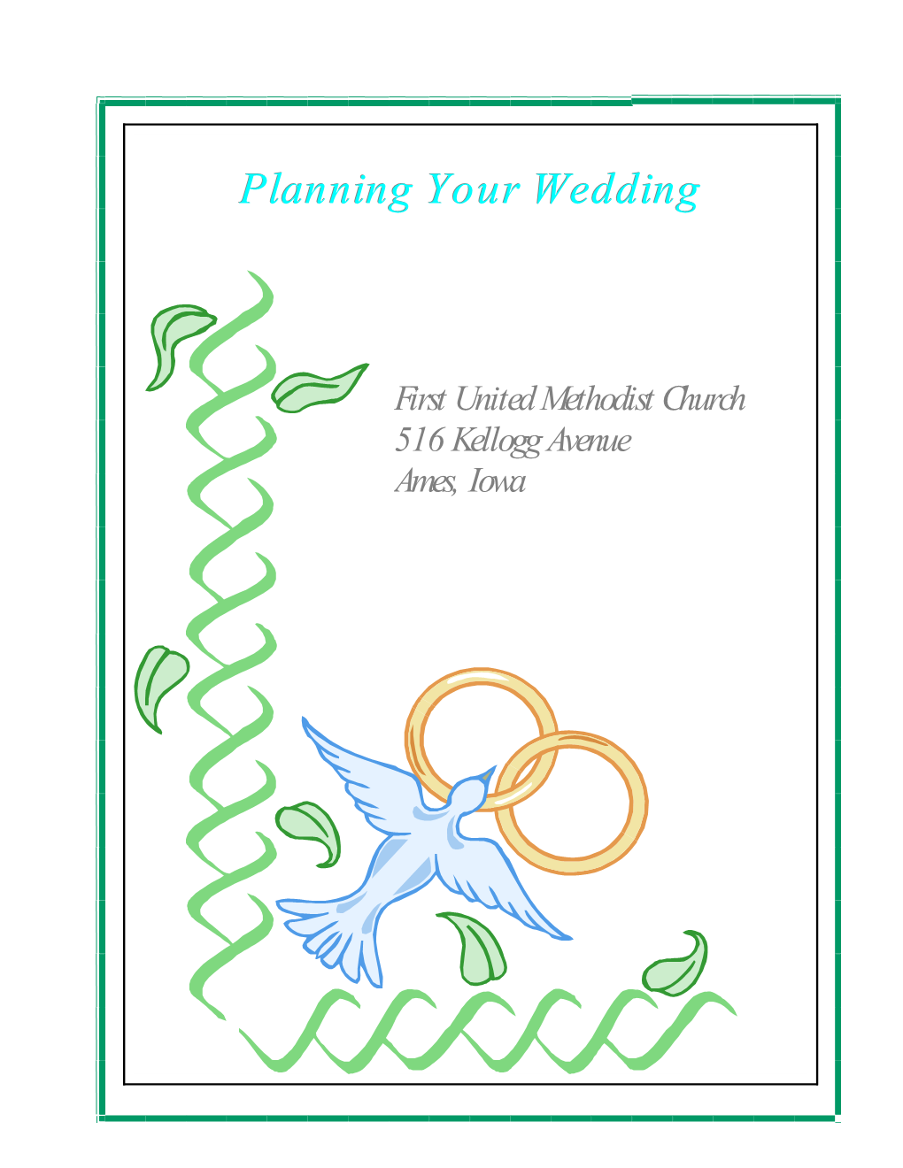 Planning Your Wedding at First United Methodist Church