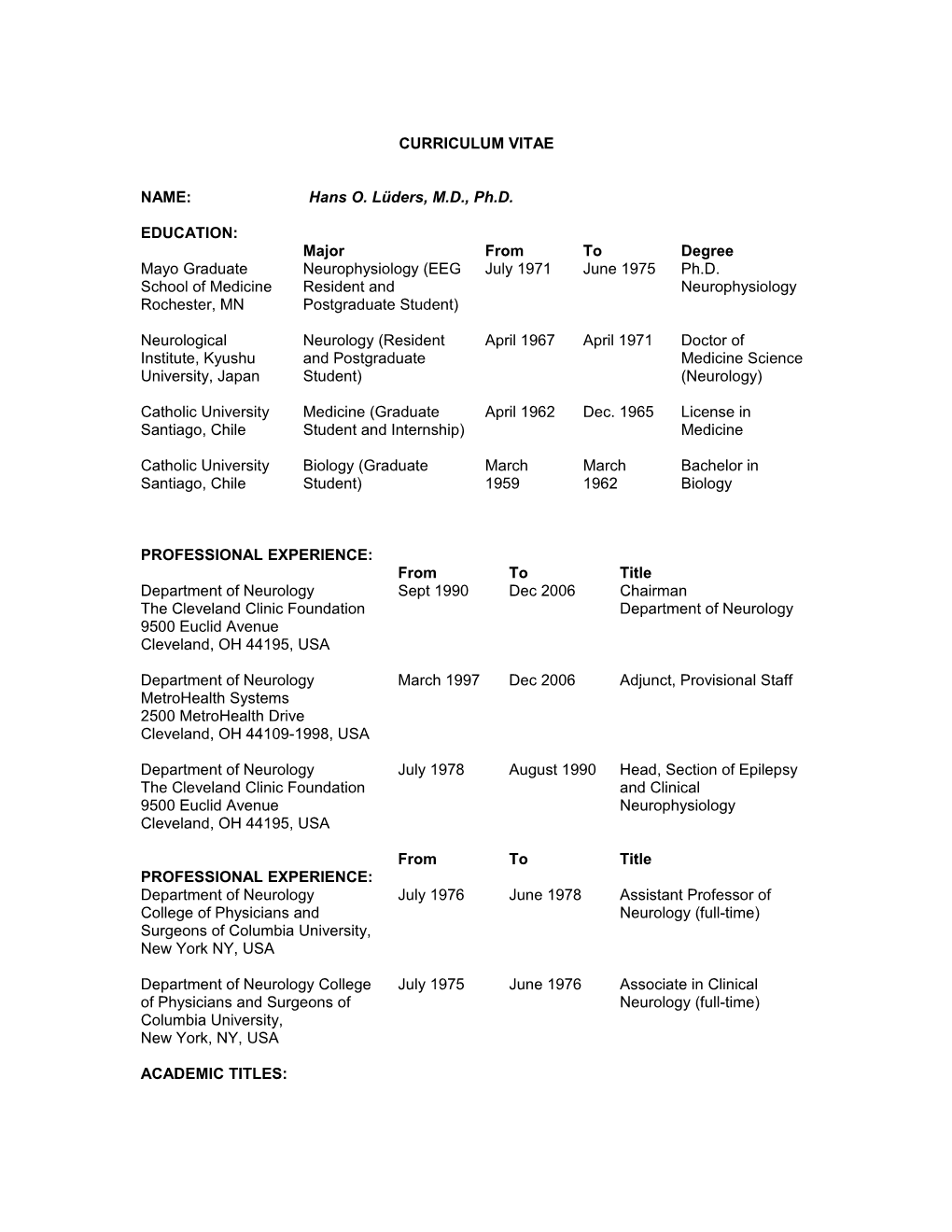 Curriculum Vitae s38