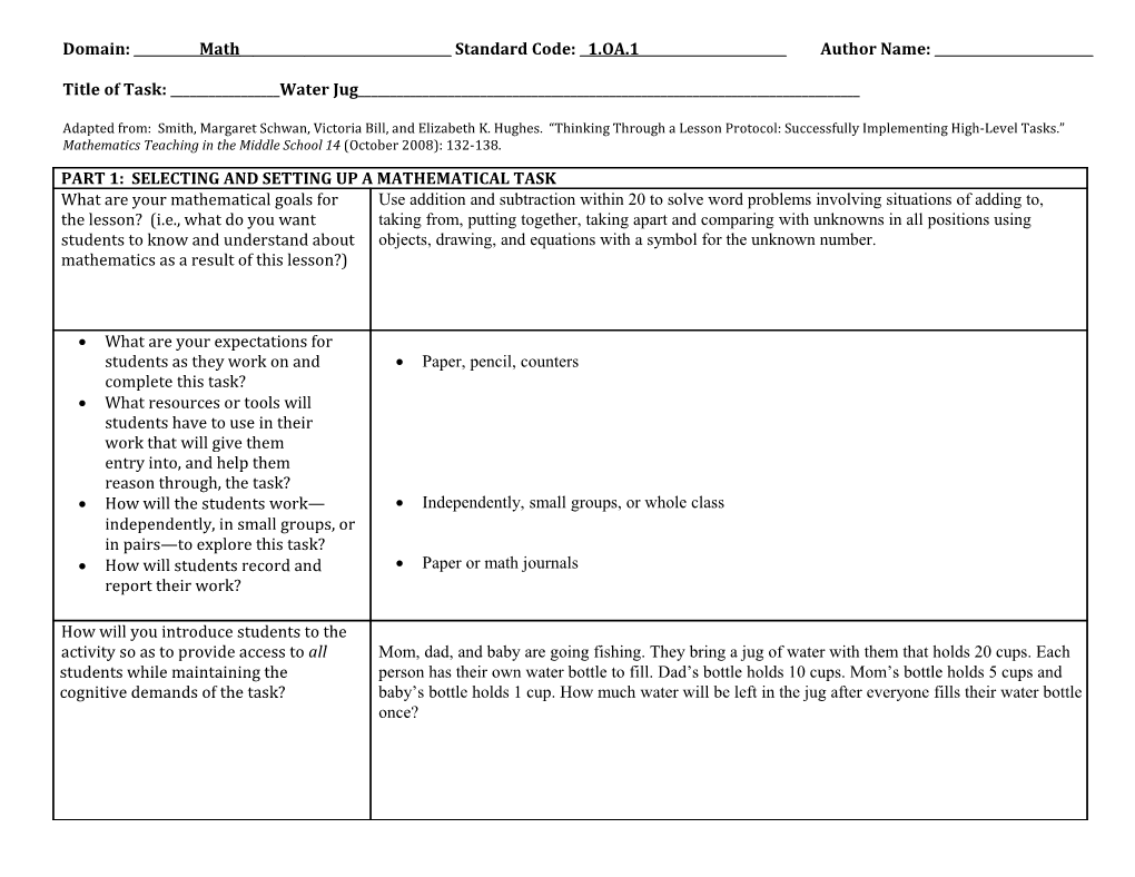 Thinking Through a Lesson Protocol (TTLP) Template s5