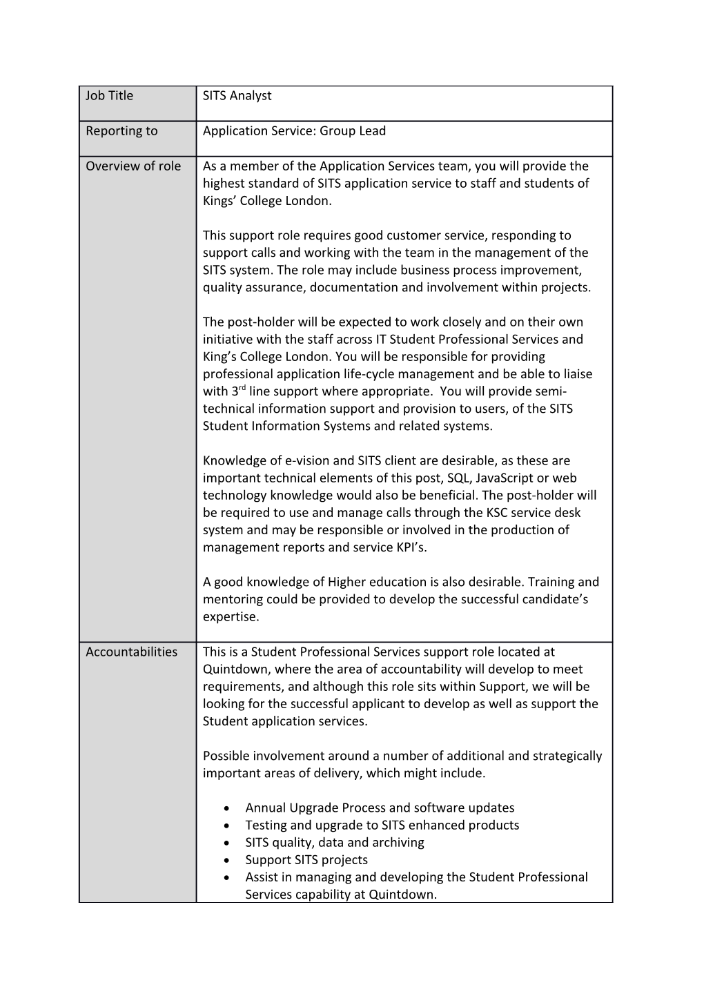 Annual Upgrade Process and Software Updates