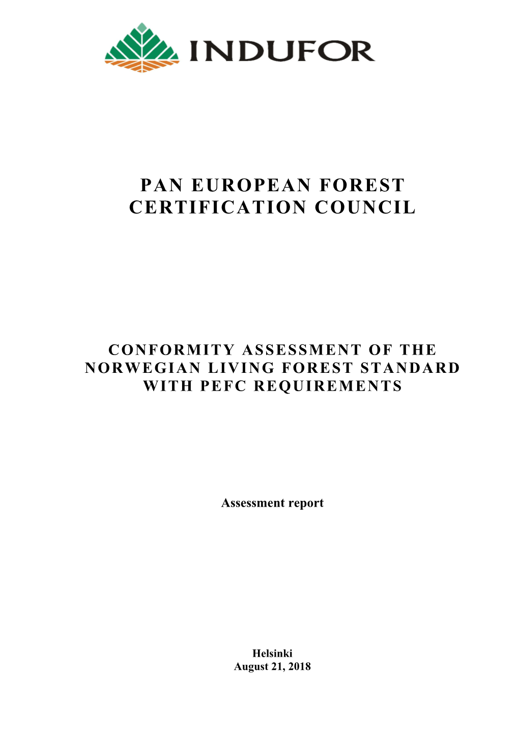Pan European Forest Certification Council