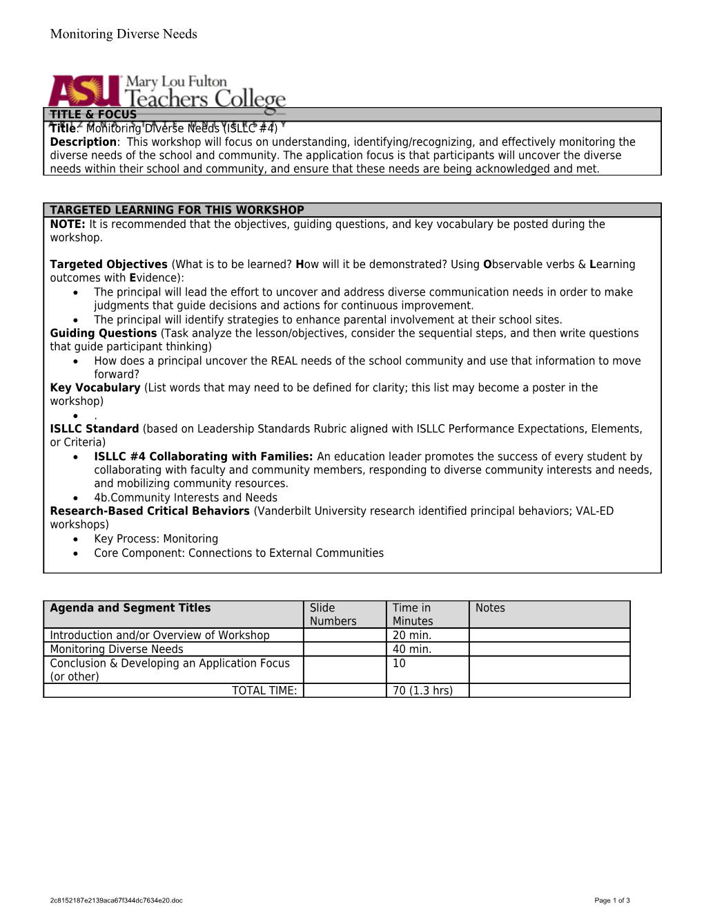 3 60 Min Workshop Template Page 3 of 3