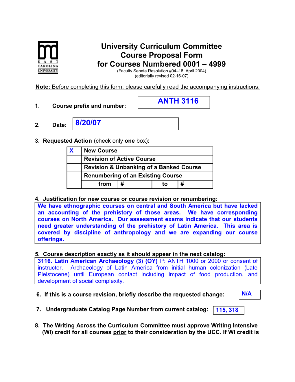 University Curriculum Committee s3