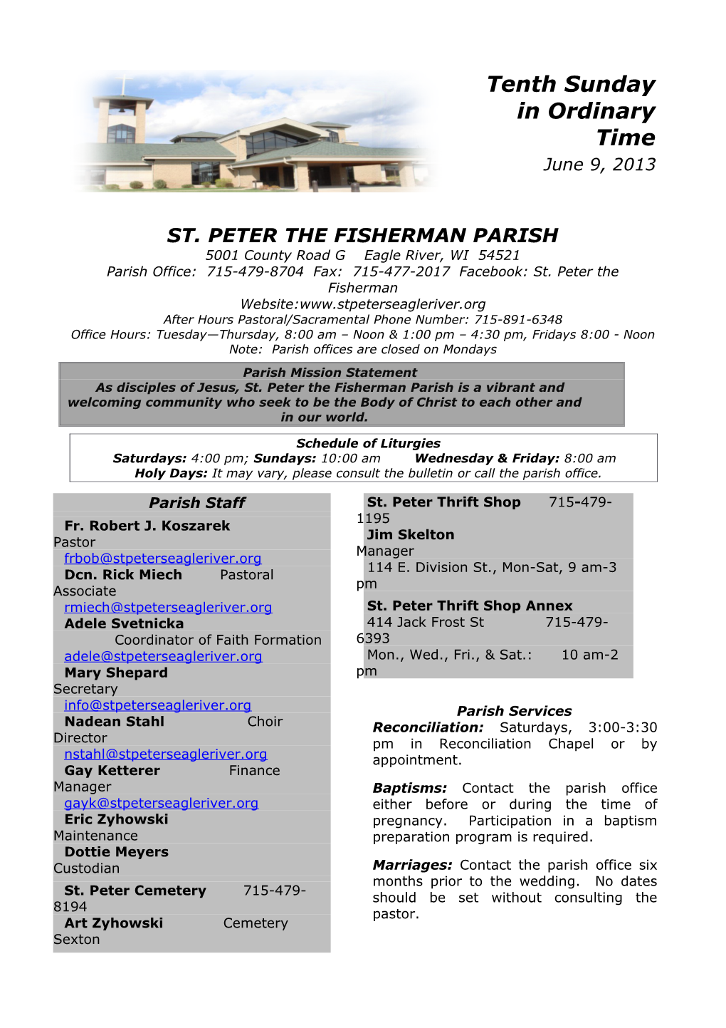 St. Peter the Fisherman Parish