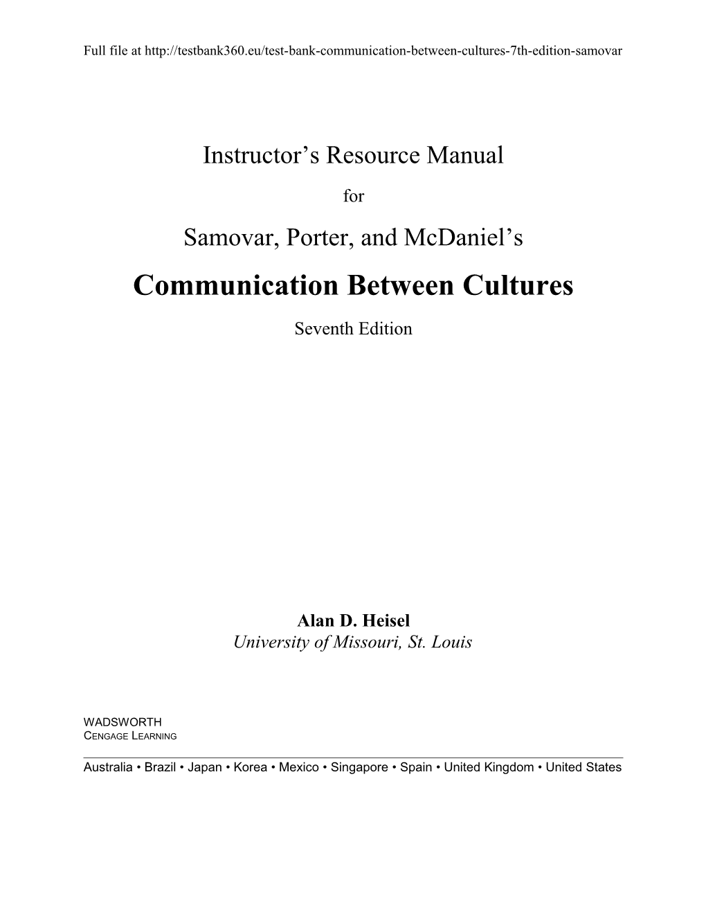 Instructor S Resource Manual s1