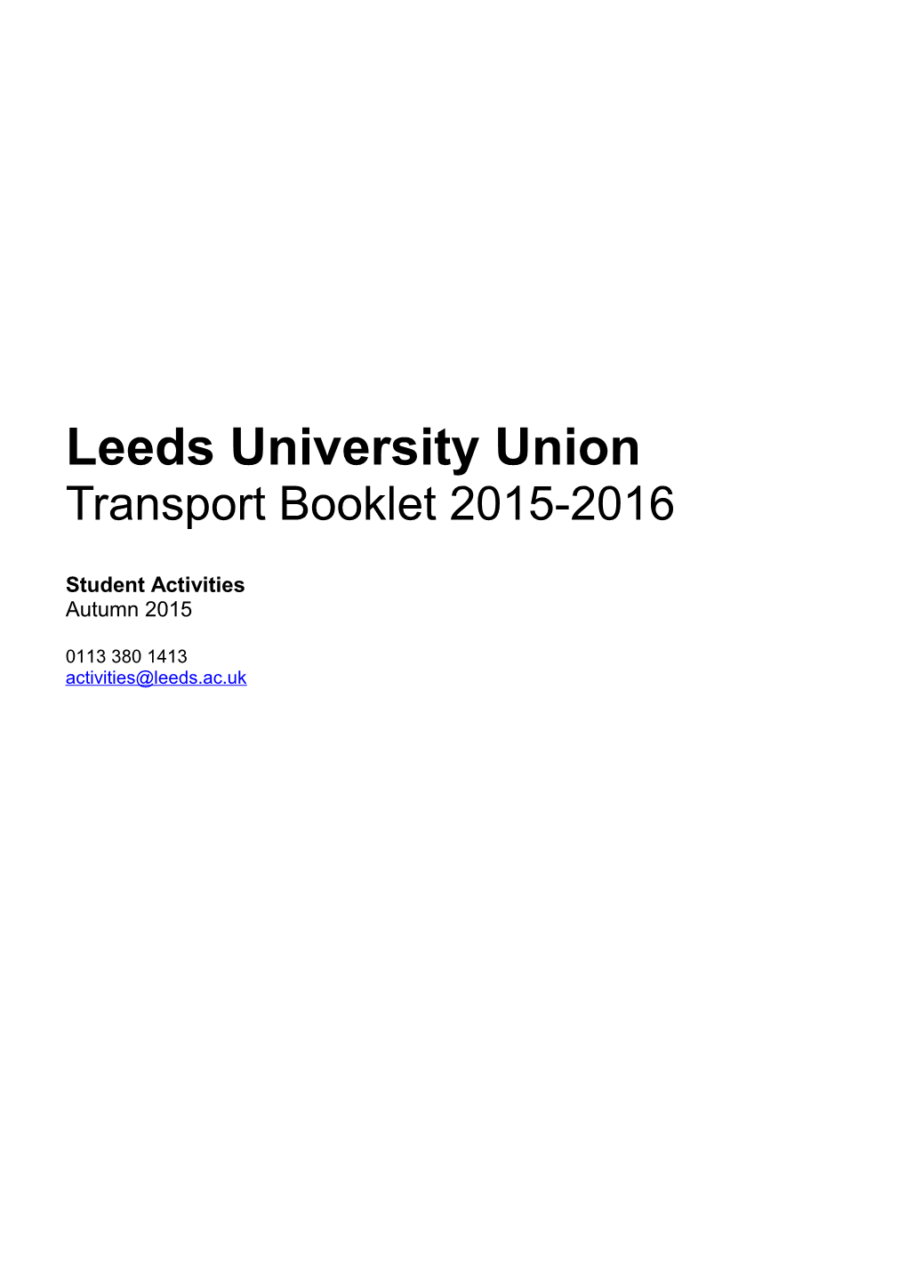 Leeds University Union