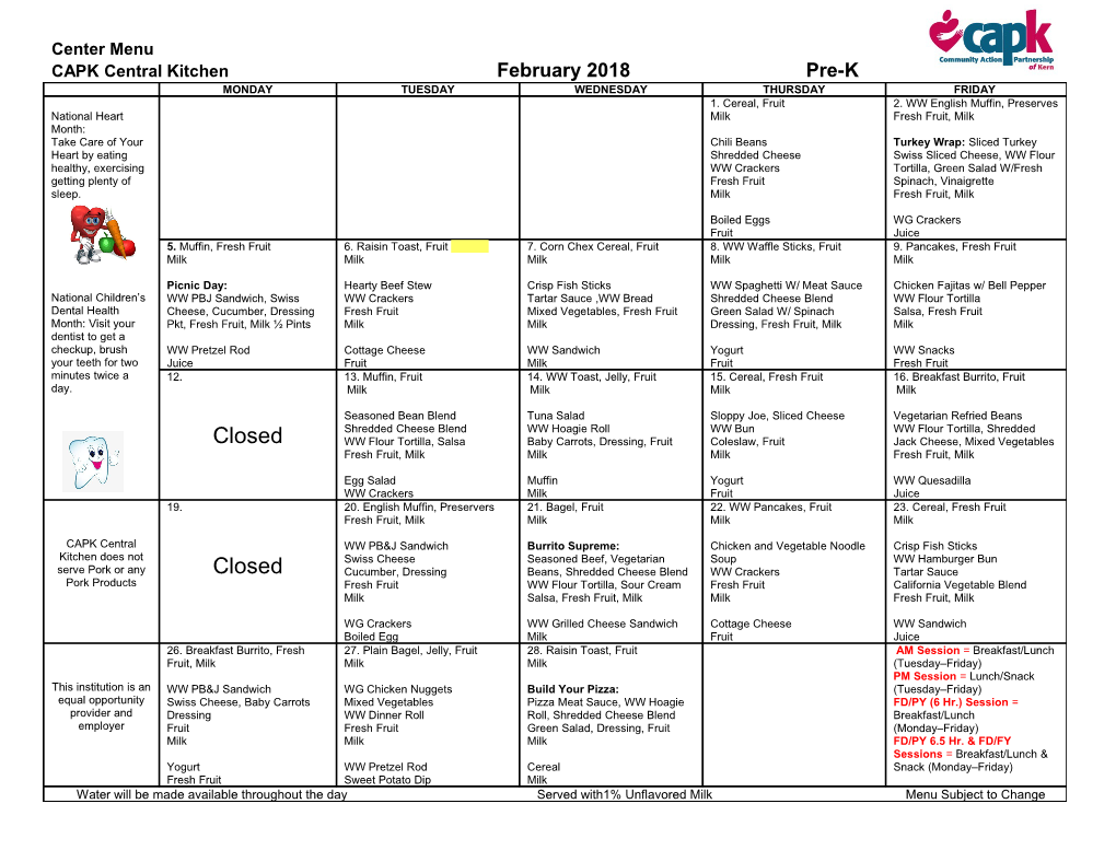 Child and Adult Care Food Program s4