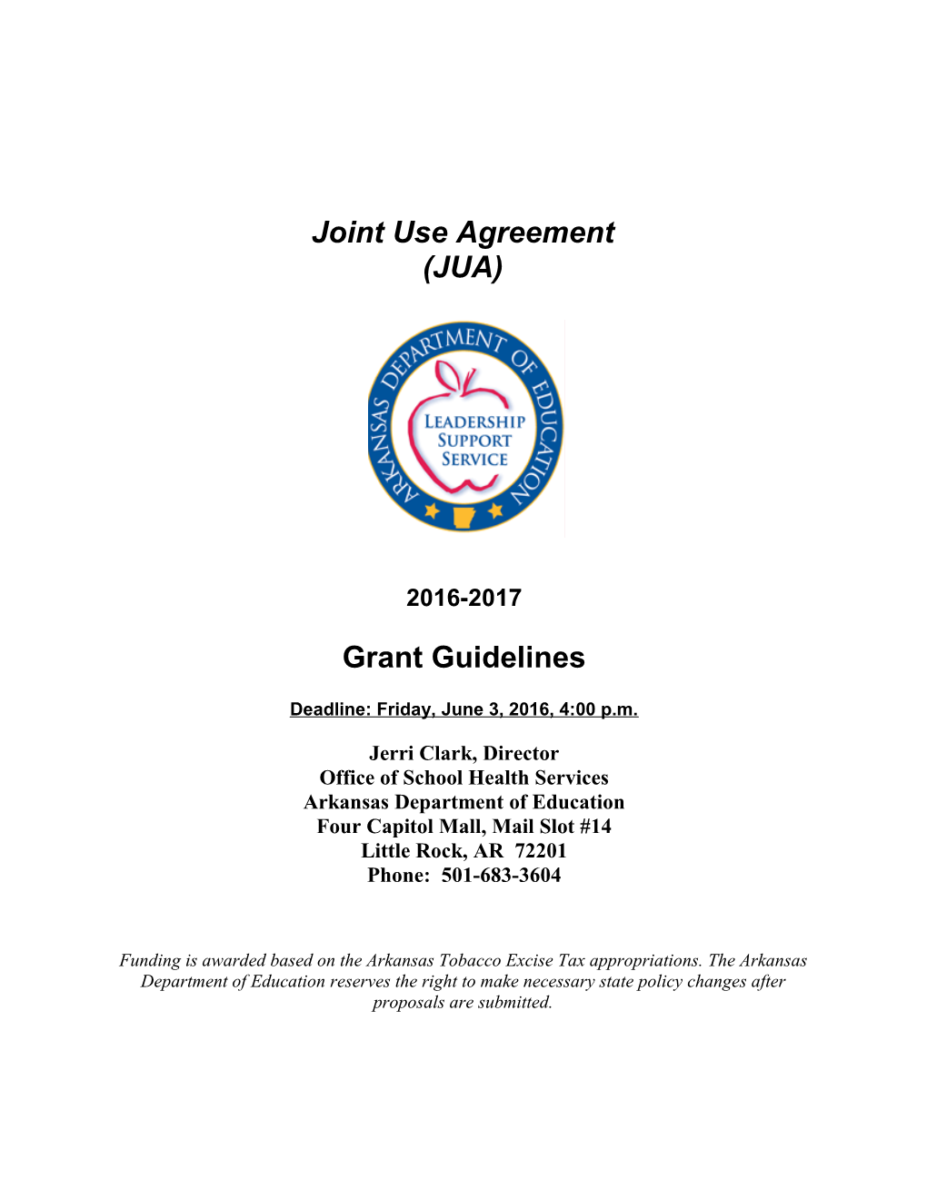 Joint Use Agreement