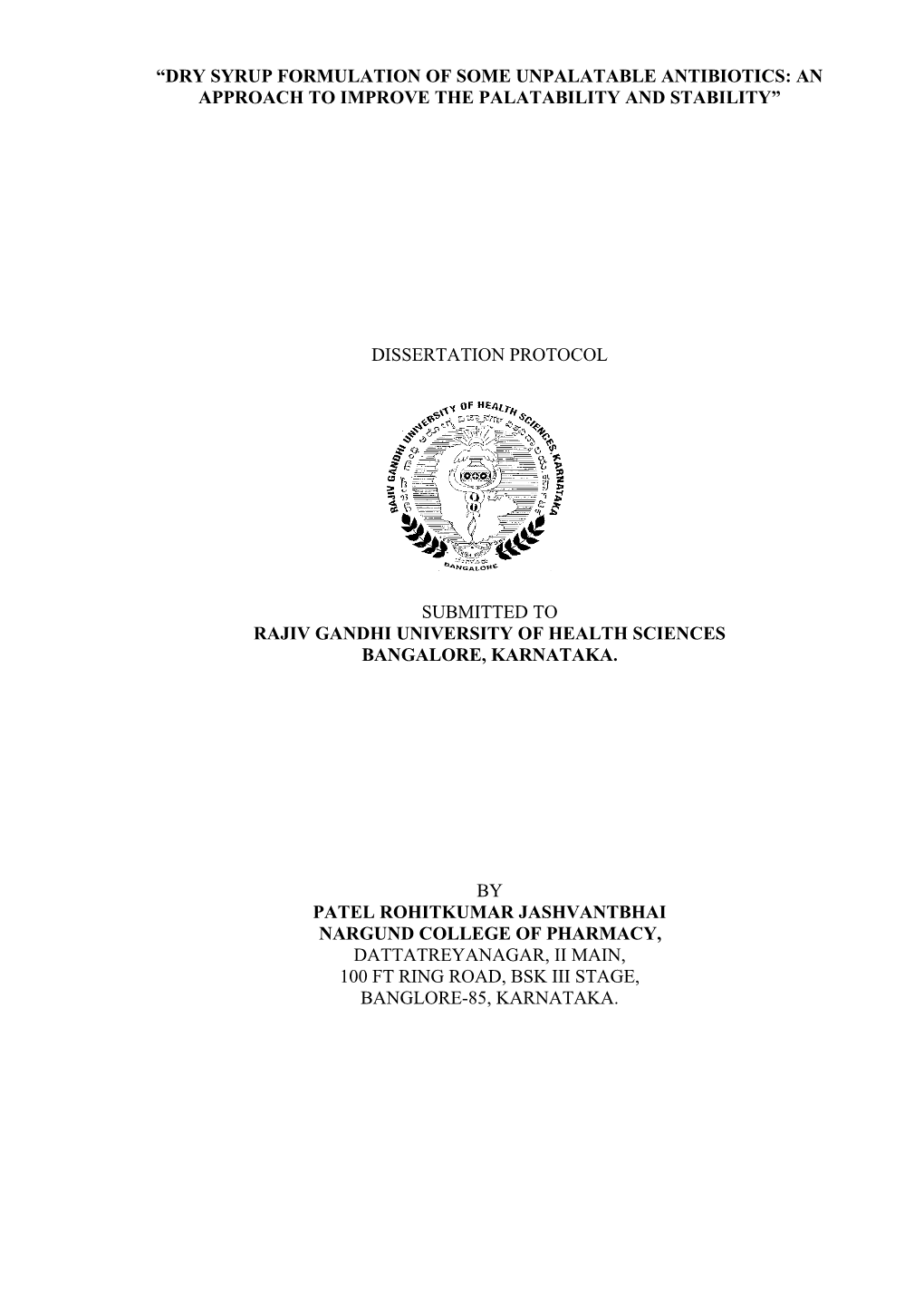 Formulation and Evaluation of Floating Tablets Containing the Nsaid S As a Drug s1