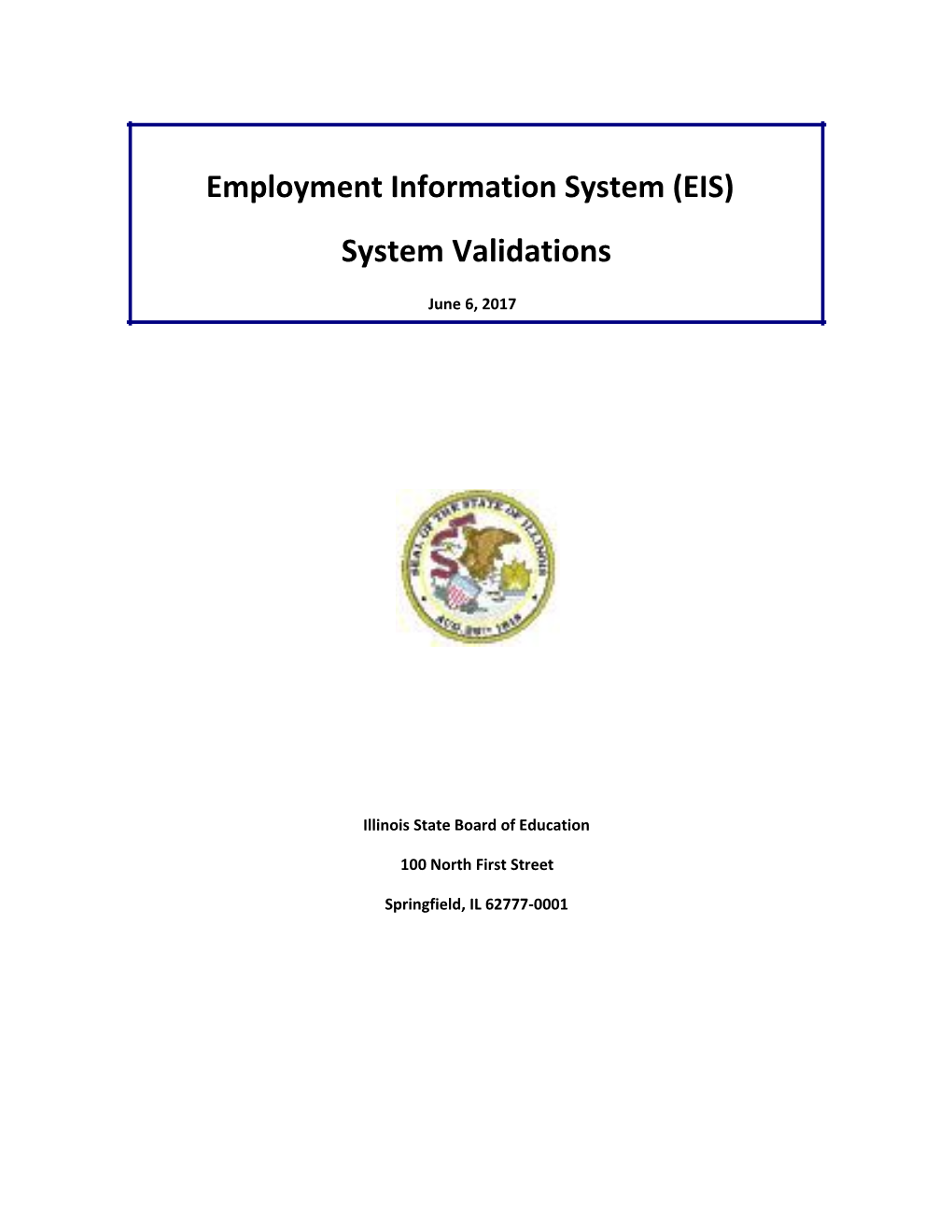 Employment Information System (EIS)