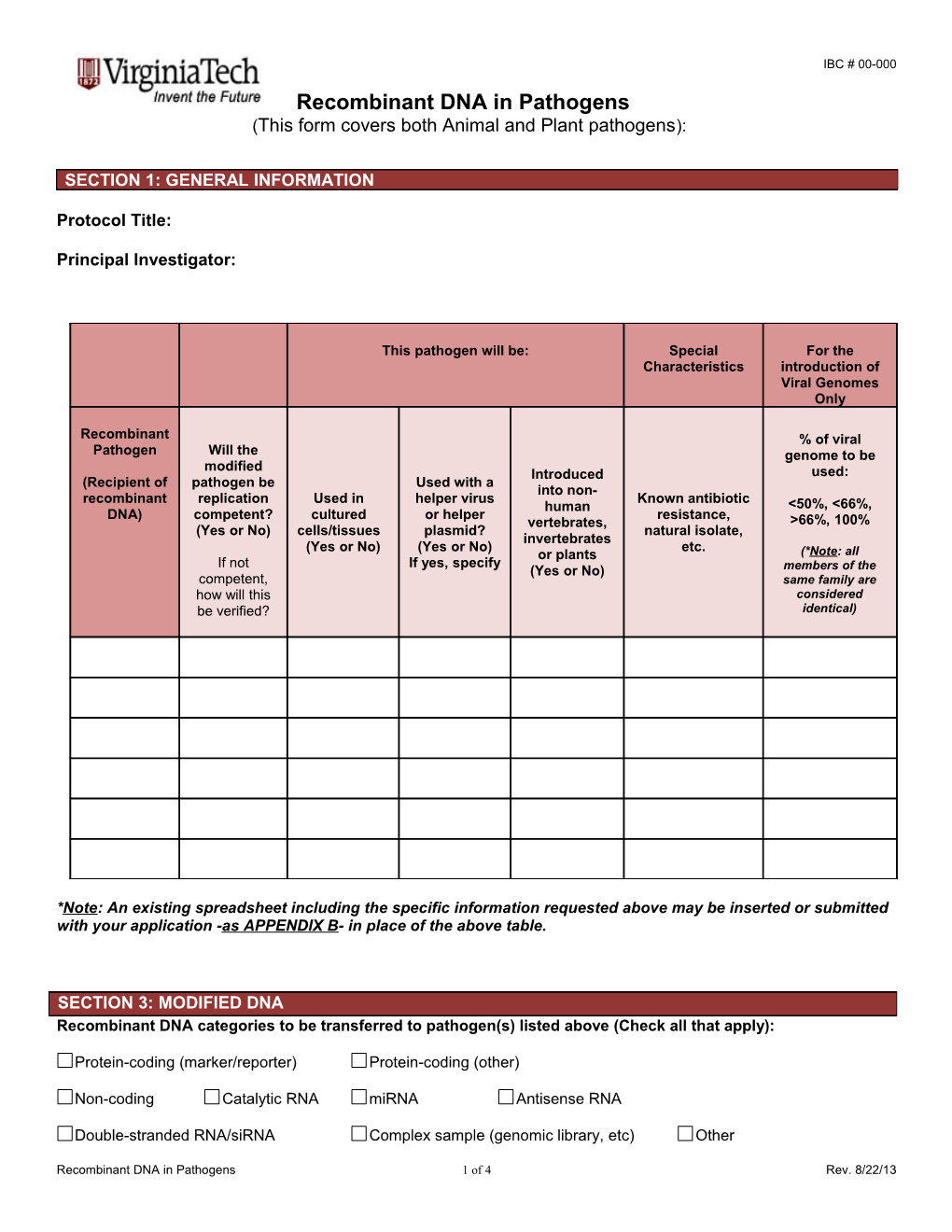 Biological Use Authorization Application s1