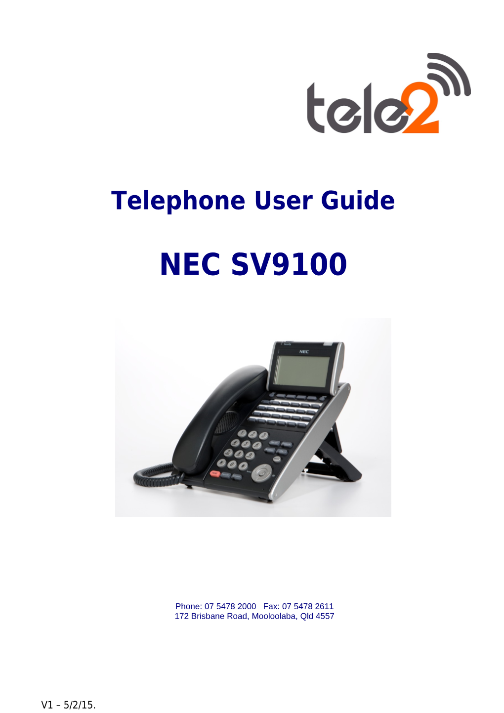 Telephone User Guide