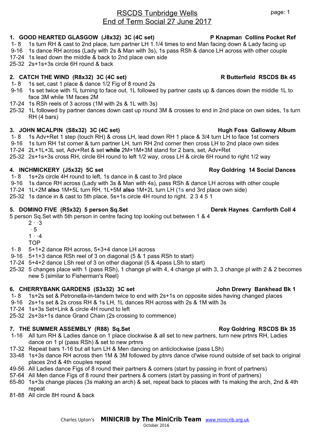 1. GOOD HEARTED GLASGOW (J8x32) 3C (4C Set) P Knapman Collins Pocket Ref